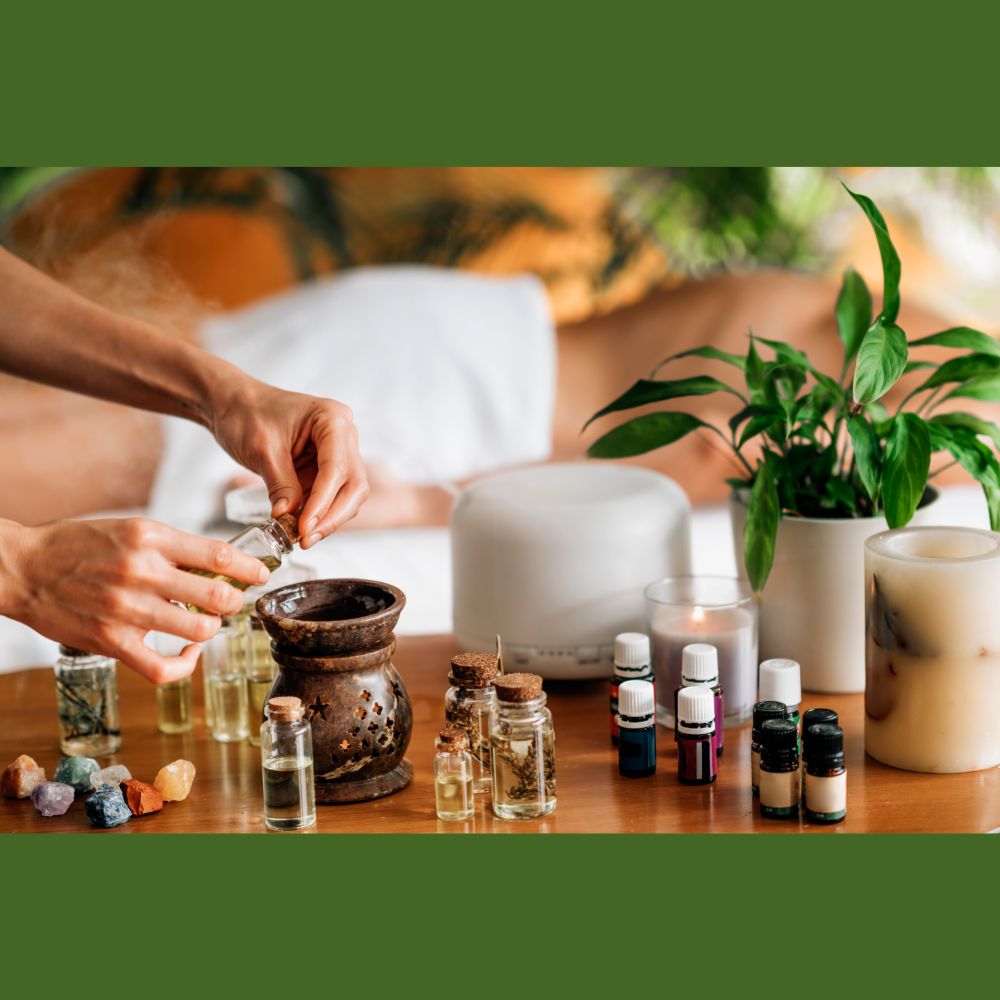 Mood uplifting aromatherapy